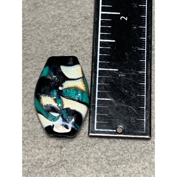 Handcrafted Lampwork Glass Colorful Swirled Beads - Picture 4 of 5